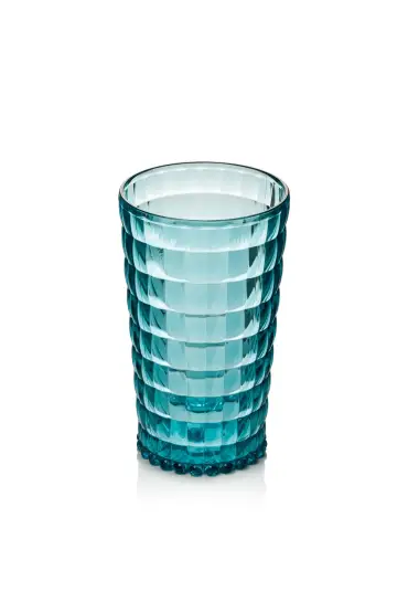 Akrilik Aquamarin Tekli Uzun Bardak & Su Meşrubat Bardağı 750 ml ( Büyük Boy & Cam Değildir ) - Glasses - Cosmedrome