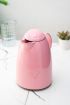1 LT Isı Yalıtımlı Çay Ve Soğuk Su Termosu Soft Pembe (12 Saat Sıcak Tutar& İçi Camdır) - 1 LT Termos - Cosmedrome