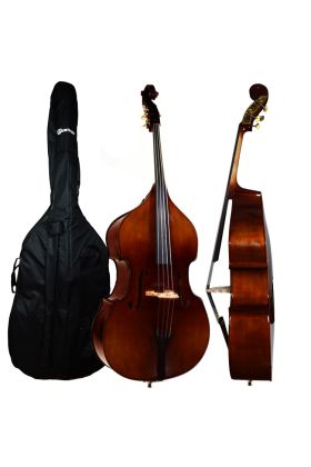 Kontrbas El Yapımı Profesyonel El Cilalı 4/4 DDB44-P1 - Stringed Musical Instruments - Cosmedrome