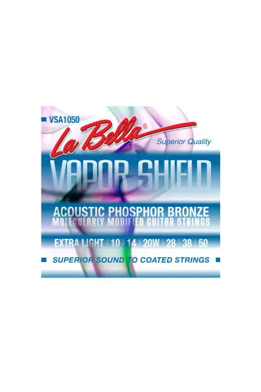 Gitar Aksesuar Akustik Tel Labella Vapor Shield VSA1050 - Przewody - Cosmedrome