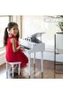 Çocuk için Ahşap Piyano BP30WH nota sehpası ve tabure Hediyeli - Children's Instruments - Cosmedrome