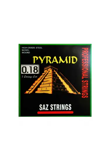 Bağlama Teli Takım 0.18 Kısa Pyramid PBS018 - Connecting - Cosmedrome