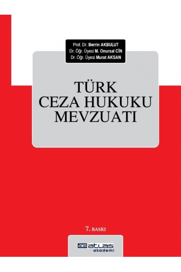 Türk Ceza Hukuku Mevzuatı - Hukuk - Cosmedrome