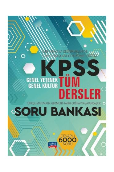 KPSS TÜM DERSLER GY-GK SORU BANKASI / Türkçe - Matematik - Geometri - Tarih - Coğrafya - Vatandaşlık - KPSS - Cosmedrome