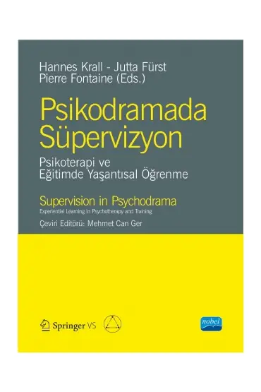 PSİKODRAMADA SÜPERVİZYON- Psikoterapi ve Eğitimde Yaşantısal