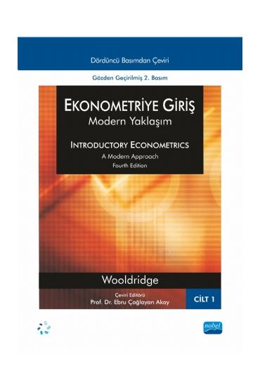 EKONOMETRİYE GİRİŞ - Modern Yaklaşım - Cilt 1 / INTRODUCTORY ECONOMETRICS - A Modern Approach - Ekonometri - Cosmedrome