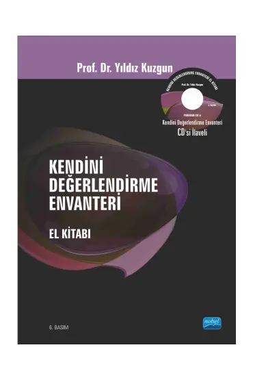 Kendini Değerlendirme Envanteri El Kitabı (CD İlaveli) - Rehberlik ve Psikolojik Danışma - Cosmedrome