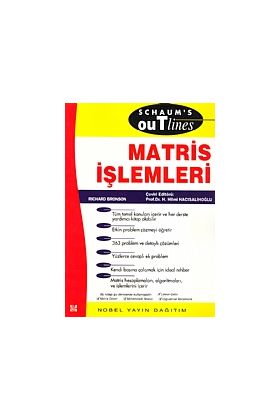 Matris İşlemleri - Schaum&39s - Matematik - Cosmedrome