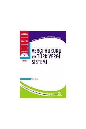 Vergi Hukuku ve Türk Vergi Sistemi - Maliye - Vergi - Cosmedrome