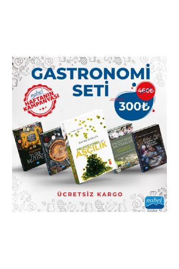 GASTRONOMİ SETİ - Turizm - Otelcilik - Seyahat - Gastronomi - Cosmedrome