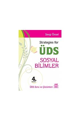 Strategies For ÜDS -Sosyal Bilimler- - YDS - TOEFL - YÖKDİL - Cosmedrome