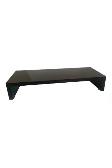 11 cm Yükseklikte Siyah Monitör Stand Ekran Standı Ekran Yükseltici 55 cm x 25 cm Tablalı - Ev & Yaşam - Cosmedrome