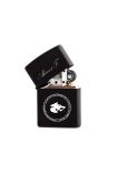 Bozkurt Temalı Zippo Benzinli Siyah Çakmak - Custom Design Lighters - Cosmedrome