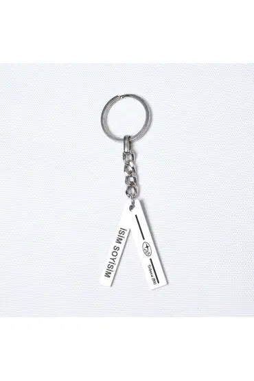 Kişiye Özel Subaru Tribeca-(B9) Plaka Anahtarlık - Design Keychains - Cosmedrome