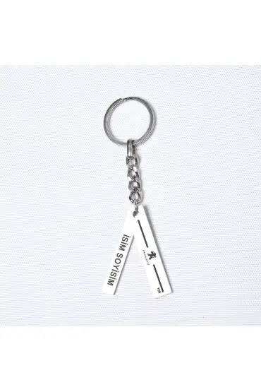 Kişiye Özel Peugeot 106 Plaka Anahtarlık - Design Keychains - Cosmedrome