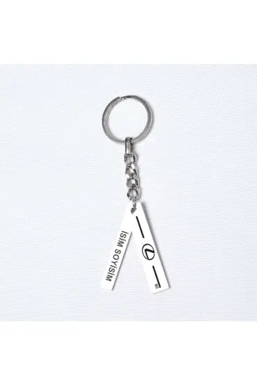 Kişiye Özel Lexus SC Plaka Anahtarlık - Design Keychains - Cosmedrome