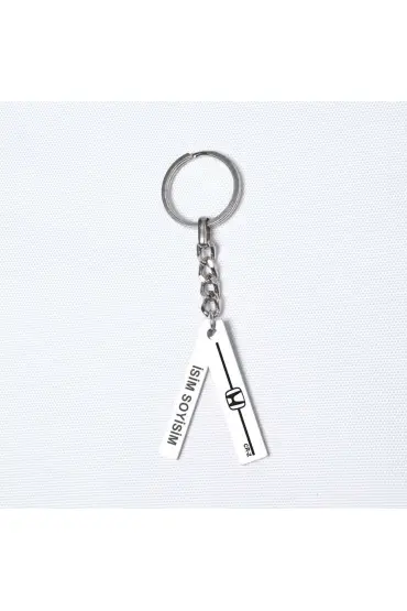 Kişiye Özel Honda CRZ Plaka Anahtarlık - Design Keychains - Cosmedrome