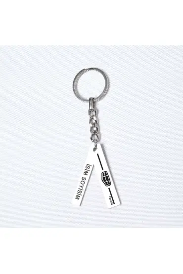 Kişiye Özel Geely Familia Plaka Anahtarlık - Design Keychains - Cosmedrome