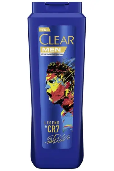 Clear Men Kepeğe Karşı Etkili Şampuan Legend By CR7 Cristiano Ronaldo 485 ml - Şampuan - Cosmedrome