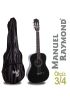 Klasik Gitar Junior Manuel Raymond MRC87BK (KILIF HEDİYE)