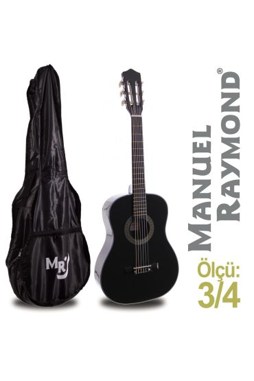 Klasik Gitar Junior Manuel Raymond MRC87BK (KILIF HEDİYE)