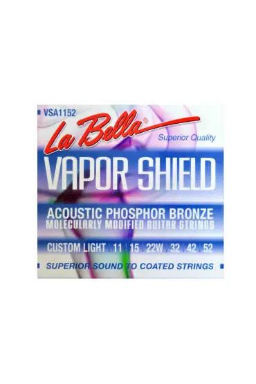 AKUSTİK GİTAR TELİ LABELLA VAPOR SHIELD VSA1152