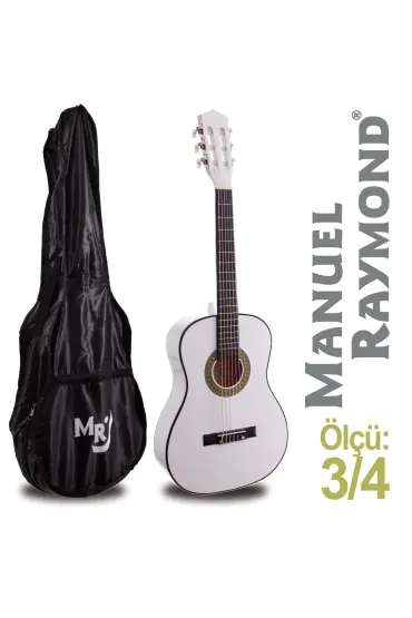 Klasik Gitar Junior Raymond MRC87WH (KILIF HEDİYE)