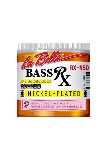 Gitar Aksesuar Bas Tel Labella 5 Telli RX-N5D 0,45
