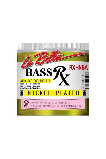 Gitar Aksesuar Bas Tel Labella 5 Telli RX-N5A 0,40