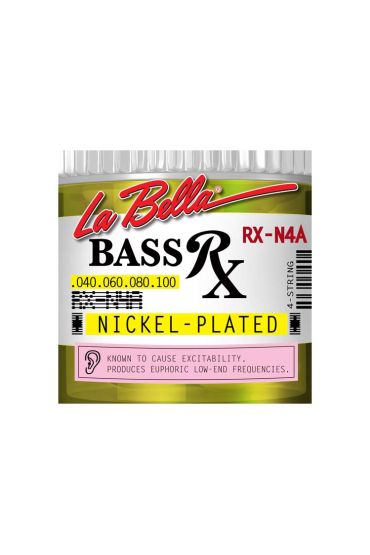 Gitar Aksesuar Bas Tel Labella 4 Telli RX-N4A 0,40