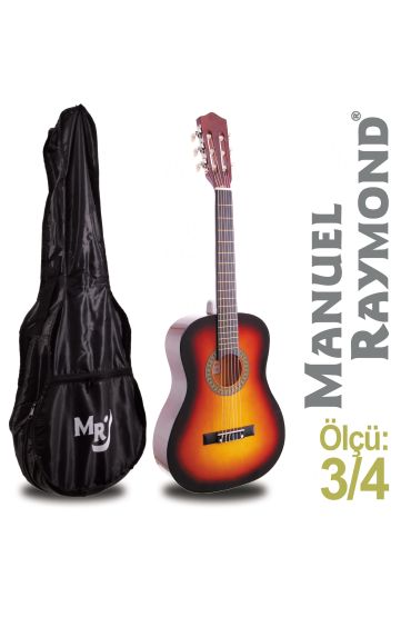 Klasik Gitar Junior Manuel Raymond MRC87SB (KILIF HEDİYE)