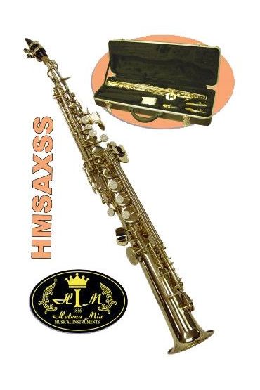 Saksafon Soprano Altın Helena Mia HMSAXSS