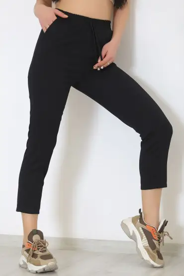 ysrozrgyim Ayrobin beli lastikli  pantalon | Cosmedrome