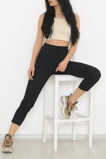 ysrozrgyim Ayrobin beli lastikli  pantalon | Cosmedrome