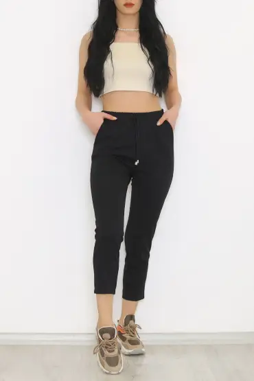 ysrozrgyim Ayrobin beli lastikli  pantalon | Cosmedrome