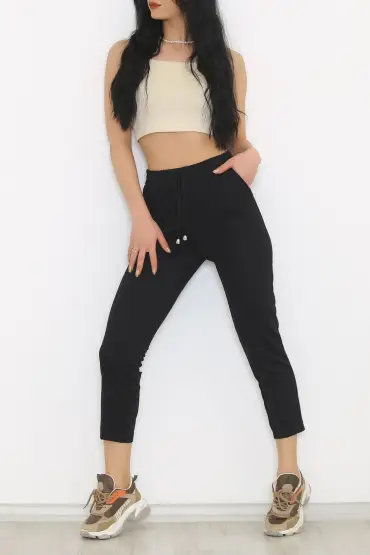 ysrozrgyim Ayrobin beli lastikli  pantalon | Cosmedrome