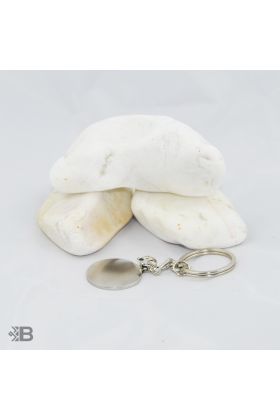 Özelleştirilebilir Yuvarlak Çelik Anahtarlık
