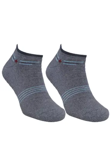 Erkek Havlu Patik Çorap 113-1 | İndigo
