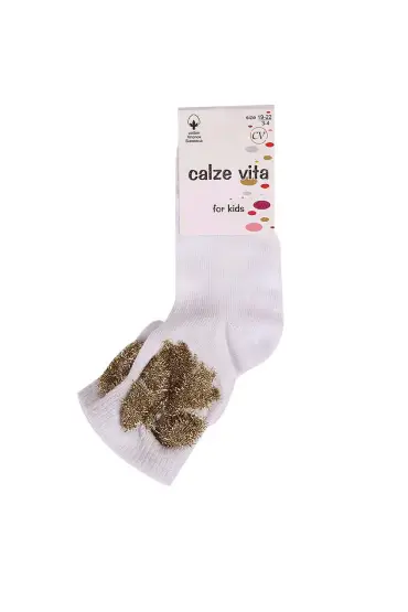 Calze Vita Soket Çorap 20079 | Beyaz