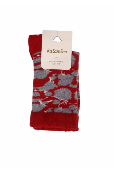 Katamino Soket Çorap 5403 | Kırmızı