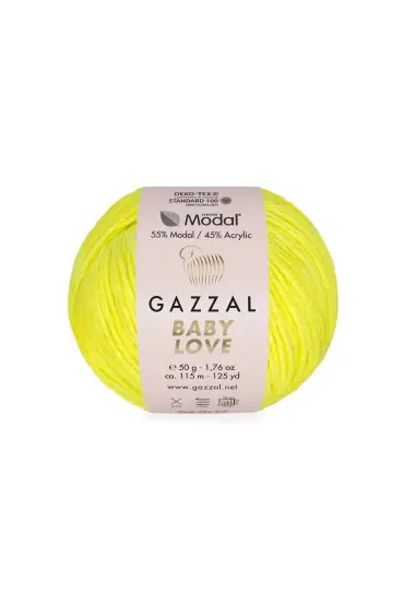 Gazzal Baby Love El Örgü İpi | Sarı 1607