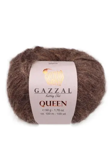 Gazzal Queen El Örgü İpi  | Kahve 7224