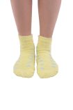 Sahab Kadın Peluşlu Patik Çorap 48500 | Sarı