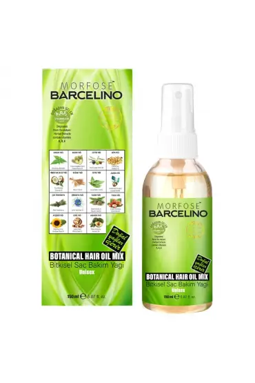 Barcelino Saç Bakım Yağı 150 ML