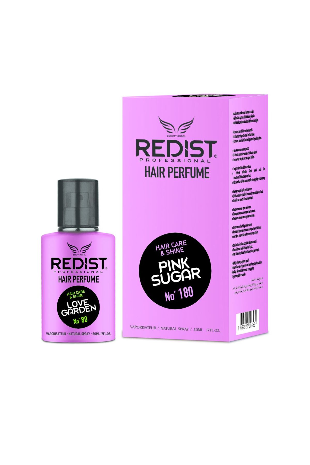 Redist Saç Parfümü Ping Şugar 50 ML x 4 Adet