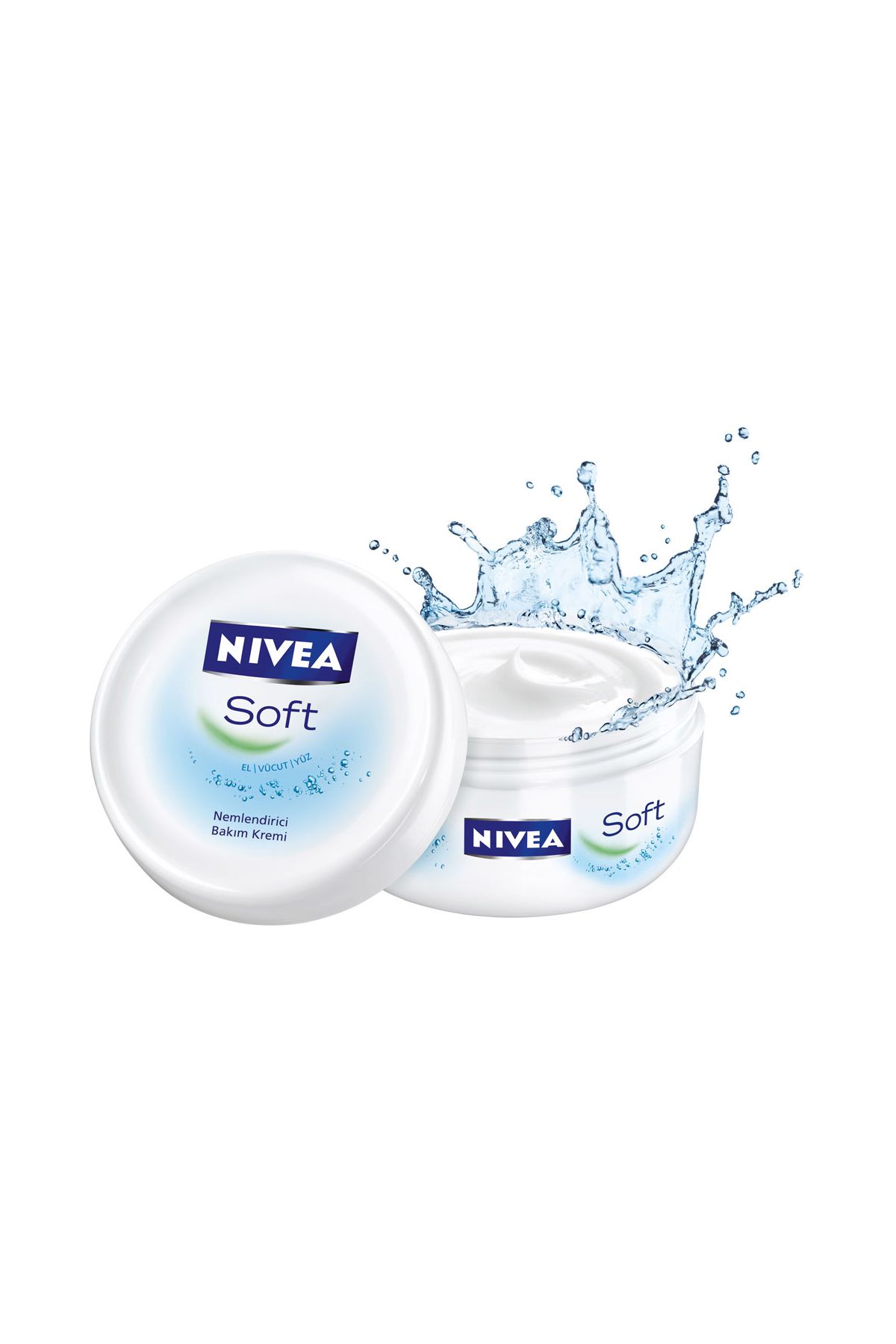 Nivea Krem Soft 300 ML Kavanoz x 2 Adet