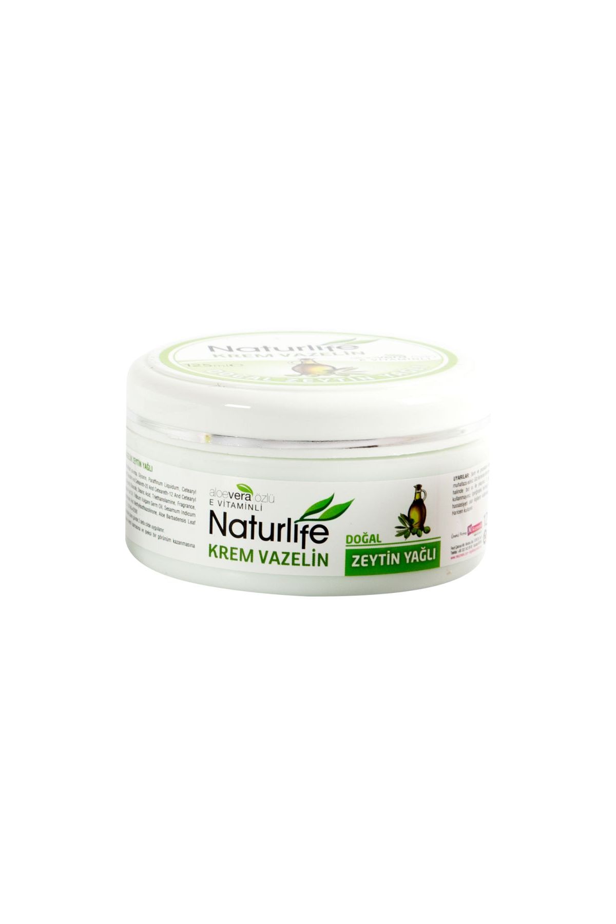 Naturlife Zeytinyağlı Vazelin Krem 125 ML x 4 Adet