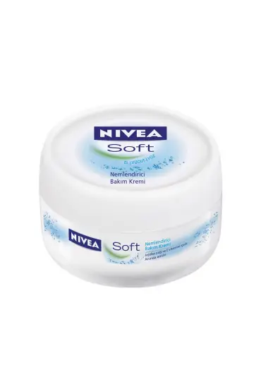 Nivea Krem Soft 100 ML Kavanoz x 4 Adet