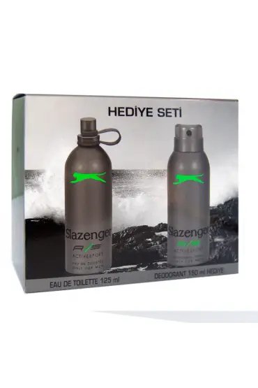 Slazenger Edt Active Sport 125 ML+Deo Yeşil