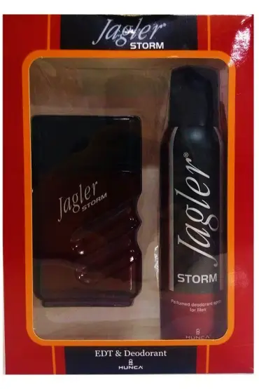 Jagler Edt 90 ML+Deo Erkek Storm  x 2 Adet